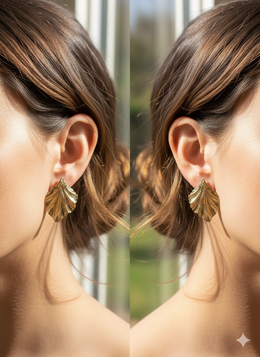 62866 Gold Leaf Stud - Image 1