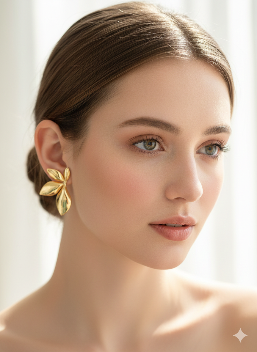 63227 Leaf Stud - Image 1