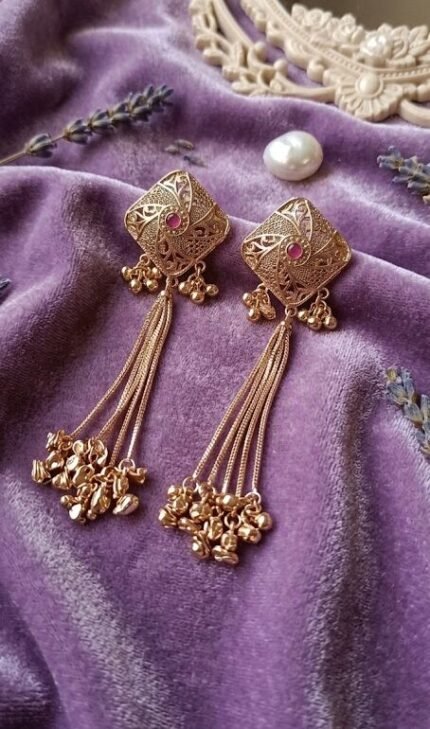 Marba Kashmiri Long Earring