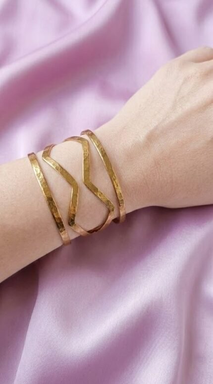 Zig-Zag Broad Bracelet