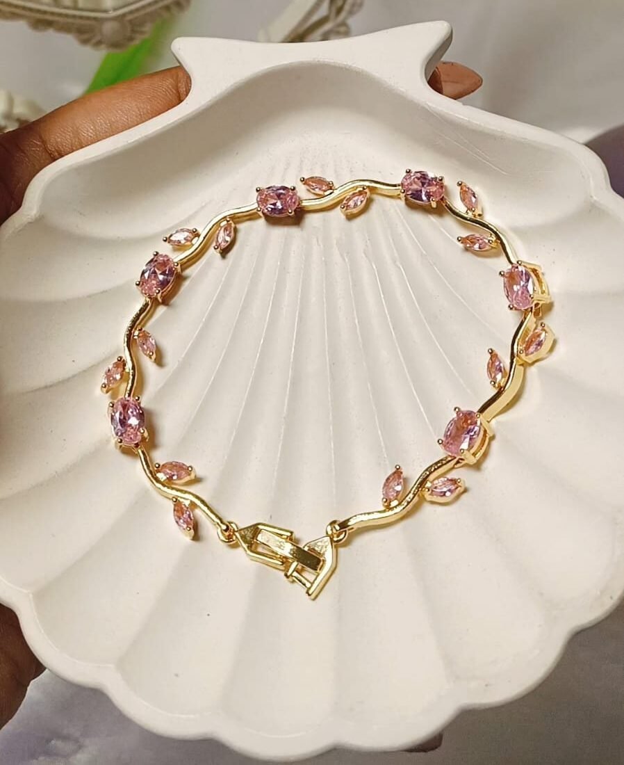 WhatsApp Image 2026-05-04 at 8.22.22 AM Dilruba Pink Tulip Bracelet - Image 1